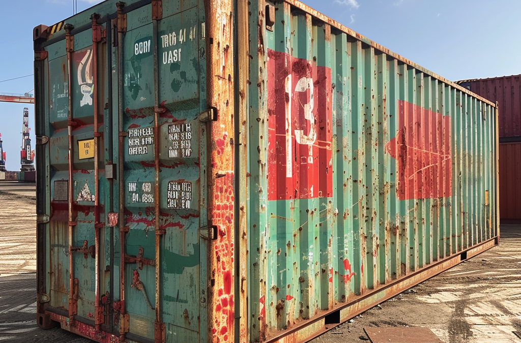 L&rsquo;achat d&rsquo;un container maritime d&rsquo;occasion est-il pertinent par rapport au neuf ?