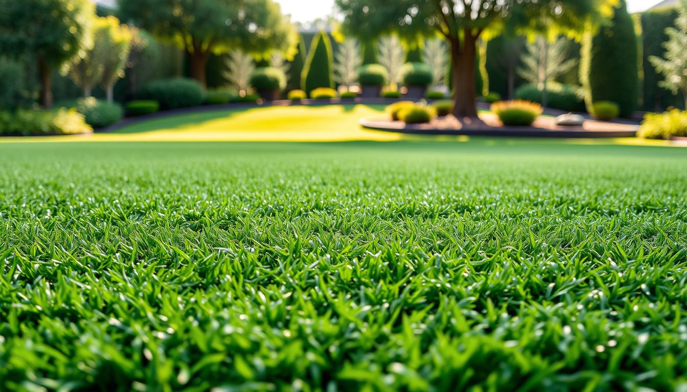 Gazon synthétique pour aménagement de jardin