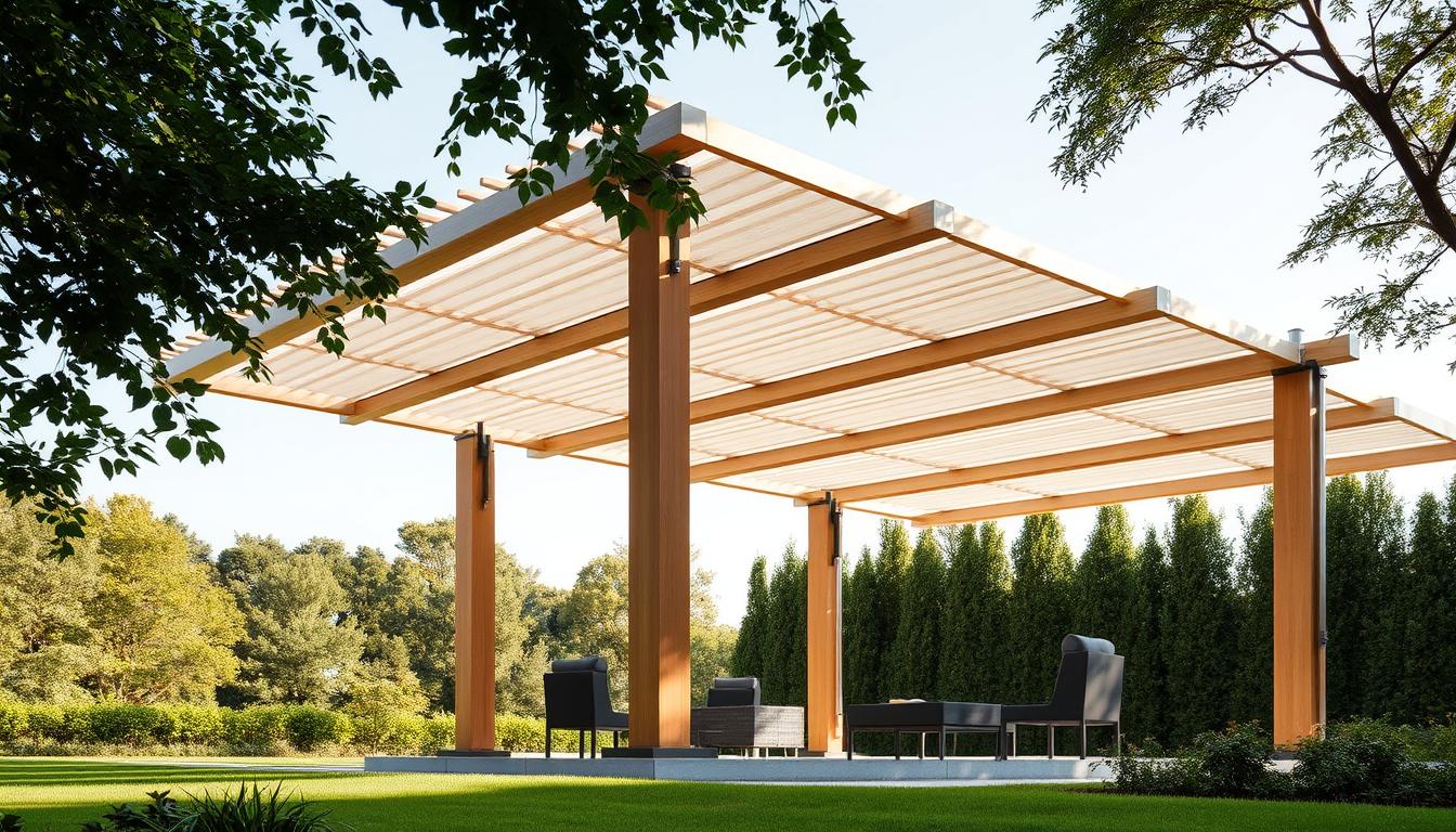 Installer une pergola bioclimatique dans son jardin