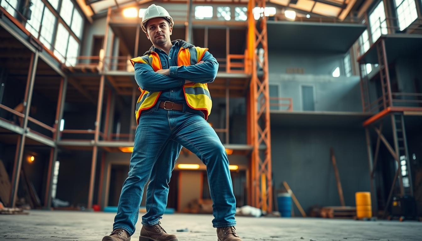 Jean professionnel pour le chantier