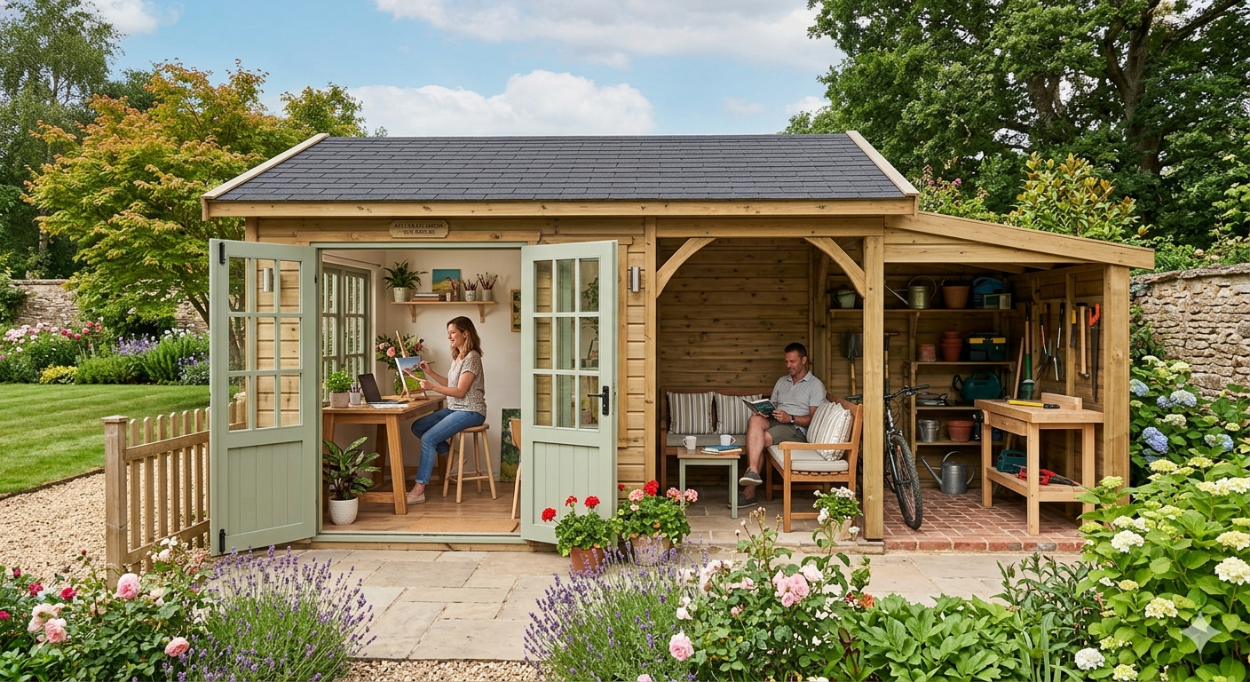 Pourquoi choisir un abri de jardin bois sur mesure de qualité ?